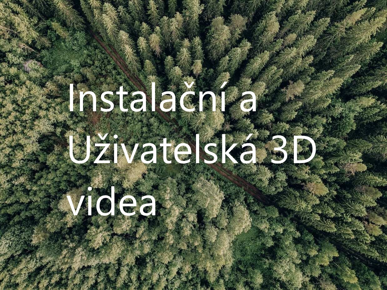 Instalační 3D videa pro zákazníky